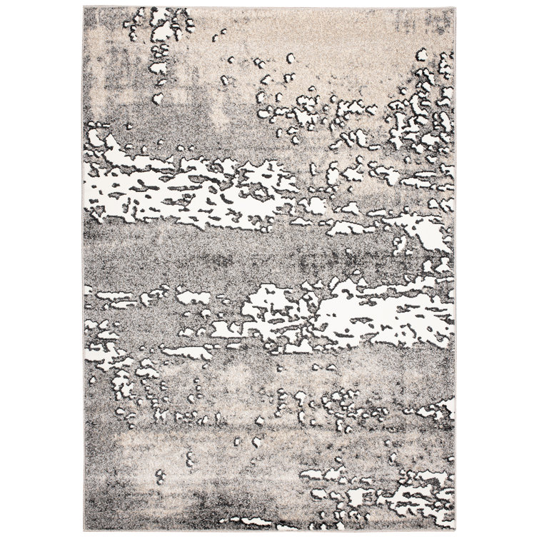 Borough Wharf Cleverly Flatweave Light Grey Rug Wayfair.co.uk